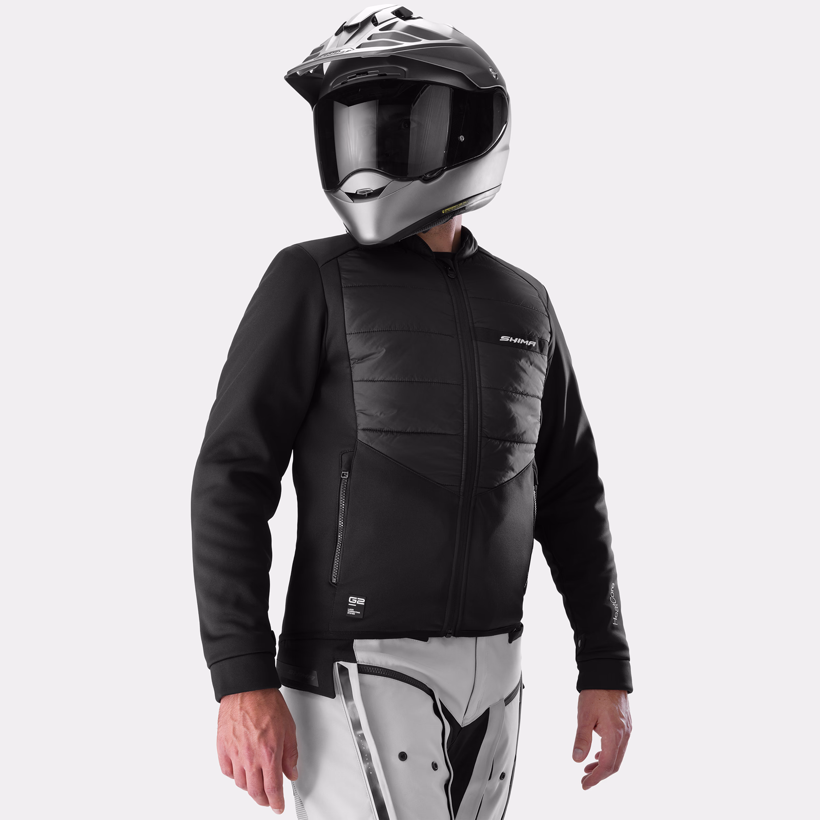 11_SHIMA_HERO 3 G2_HEATCORE_MEN_JKT_GREY BLACK