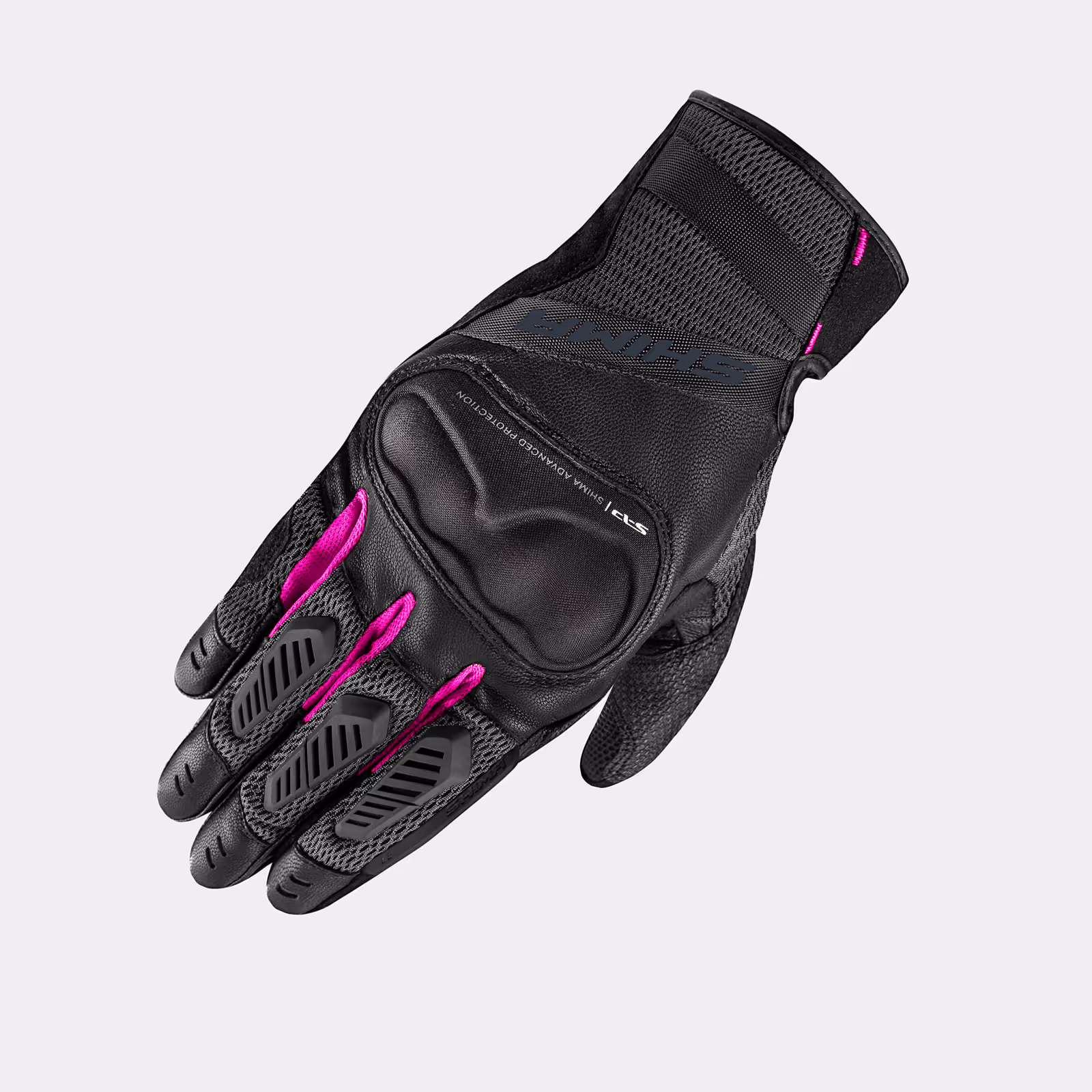 SHIMA_HERO_GLOVES_LADY_BACK_BLACK_PINK_2500X2500_Motorcycle_gloves